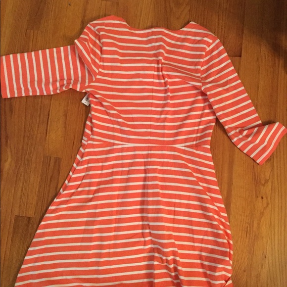 Pink stripe old navy dress with tags - Picture 2 of 4